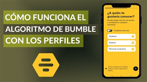 algoritmo bumble